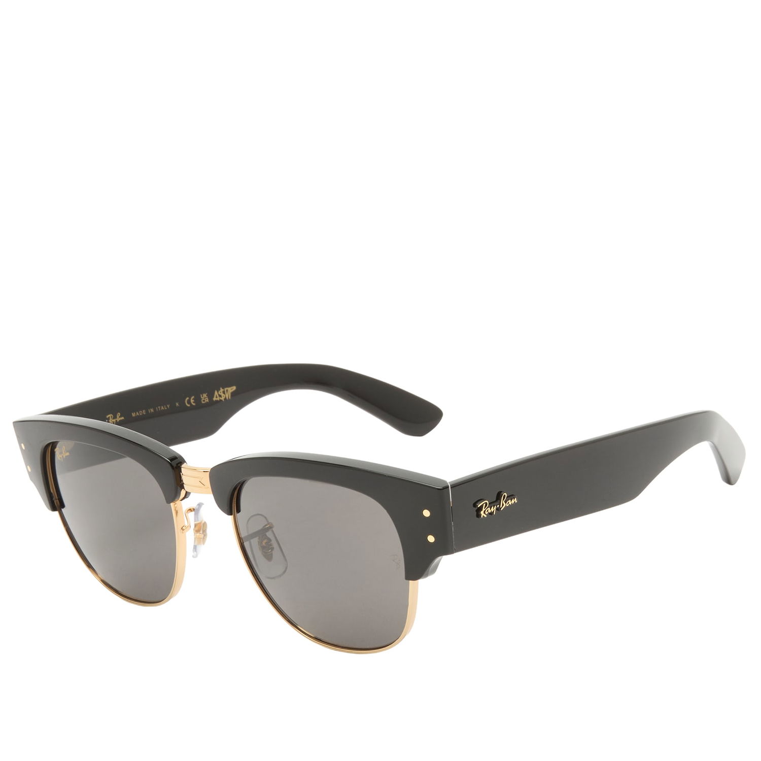Solbriller Ray-Ban A$AP Rocky Mega Clubmaster Sunglasses Sort | 0RB0316S-53-6826J5, 1