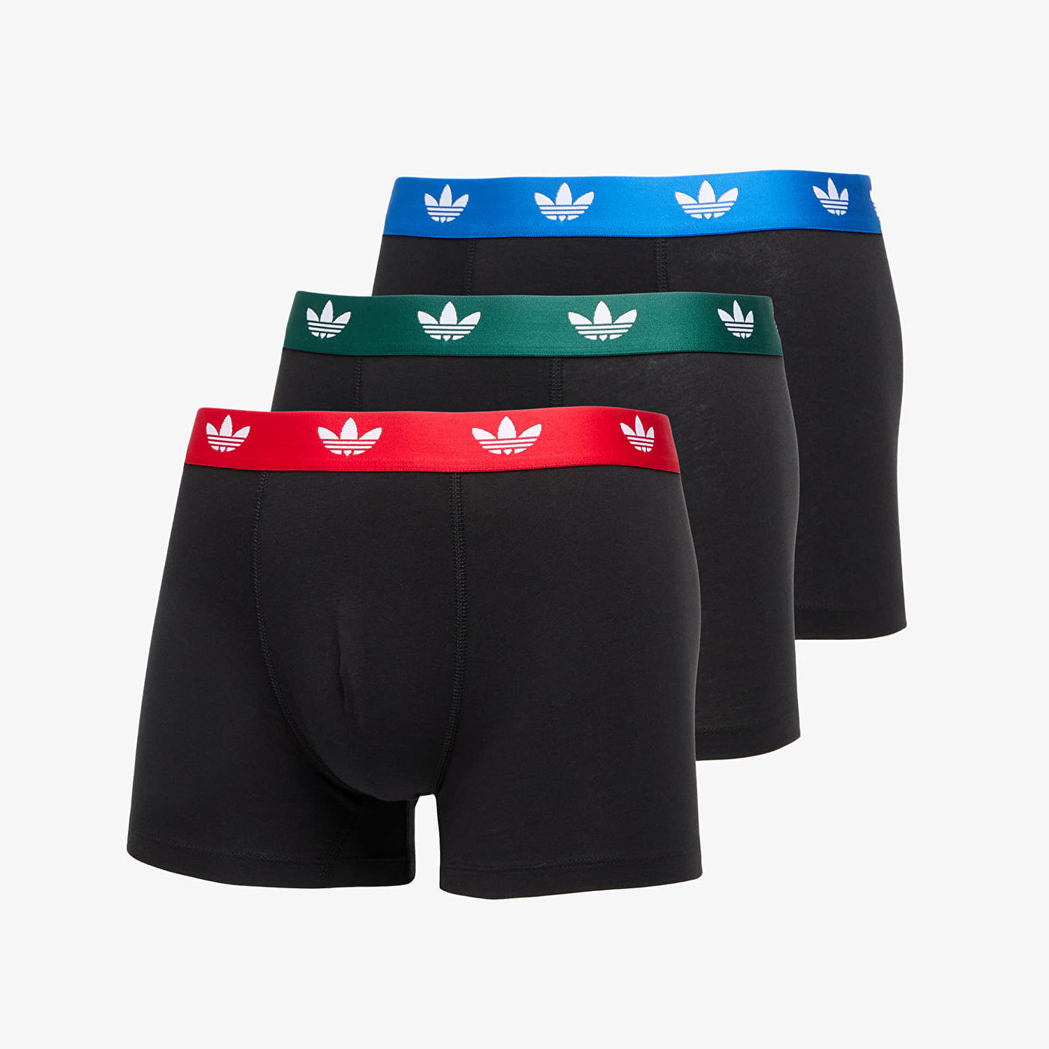 Boksere adidas Originals adidas Comfort Flex Cotton Trunk 3-Pack Boxer Briefs Sort | 4AR002-900, 0