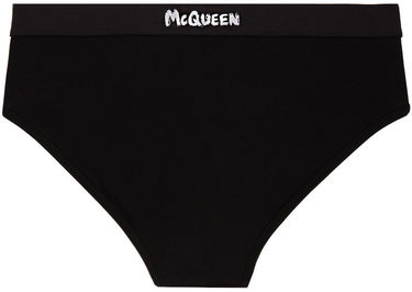 Undertøj og sokker Alexander McQueen Alexander McQueen Graffiti Briefs Sort | 7107514112Q, 1