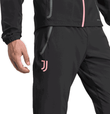 Bukser adidas Performance Juventus Tiro 25 Competition Vis Tech Sort | JV5348, 4