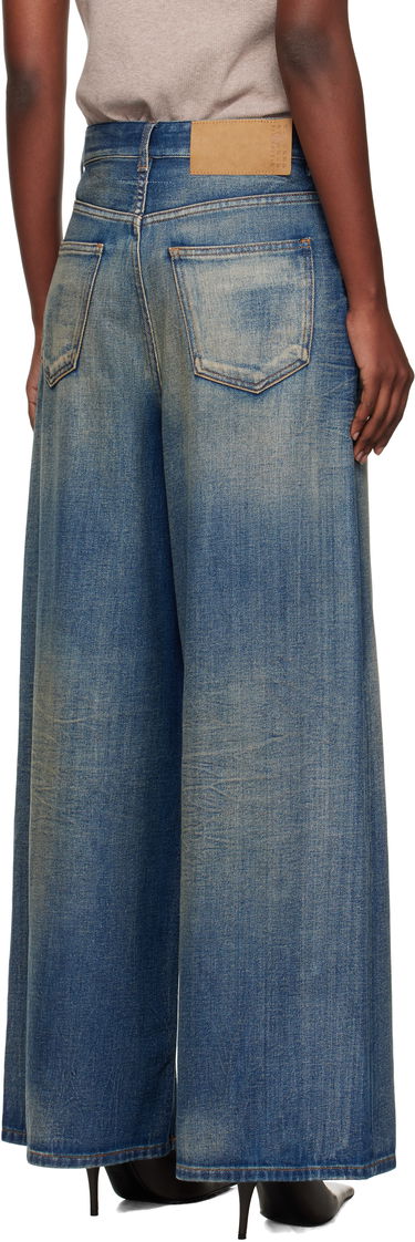 Jeans Maison Margiela MM6 Maison Margiela Wide-Leg Jeans Blå | S52LA0262 M30017, 2