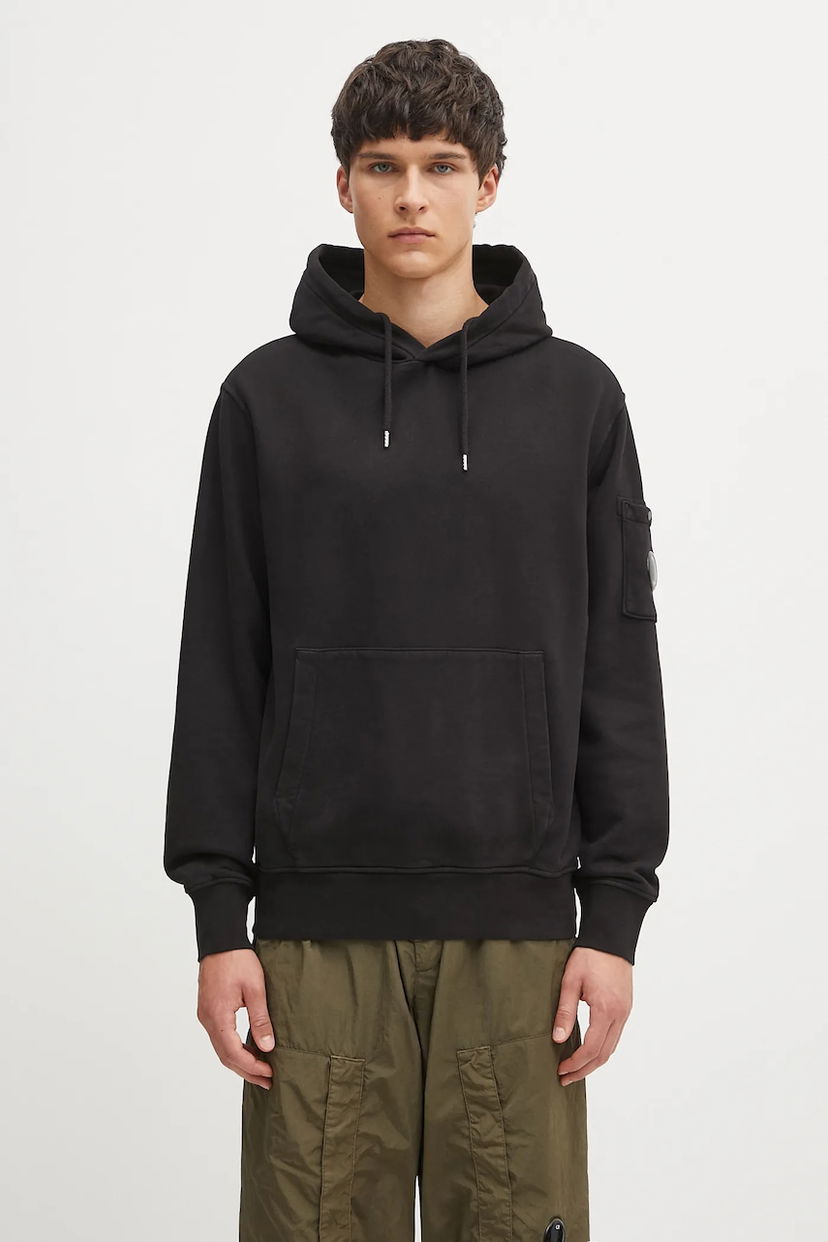 Sweatshirt C.P. Company C.P. Company Hooded Sweatshirt Sort | RFCMSS719A006372G
