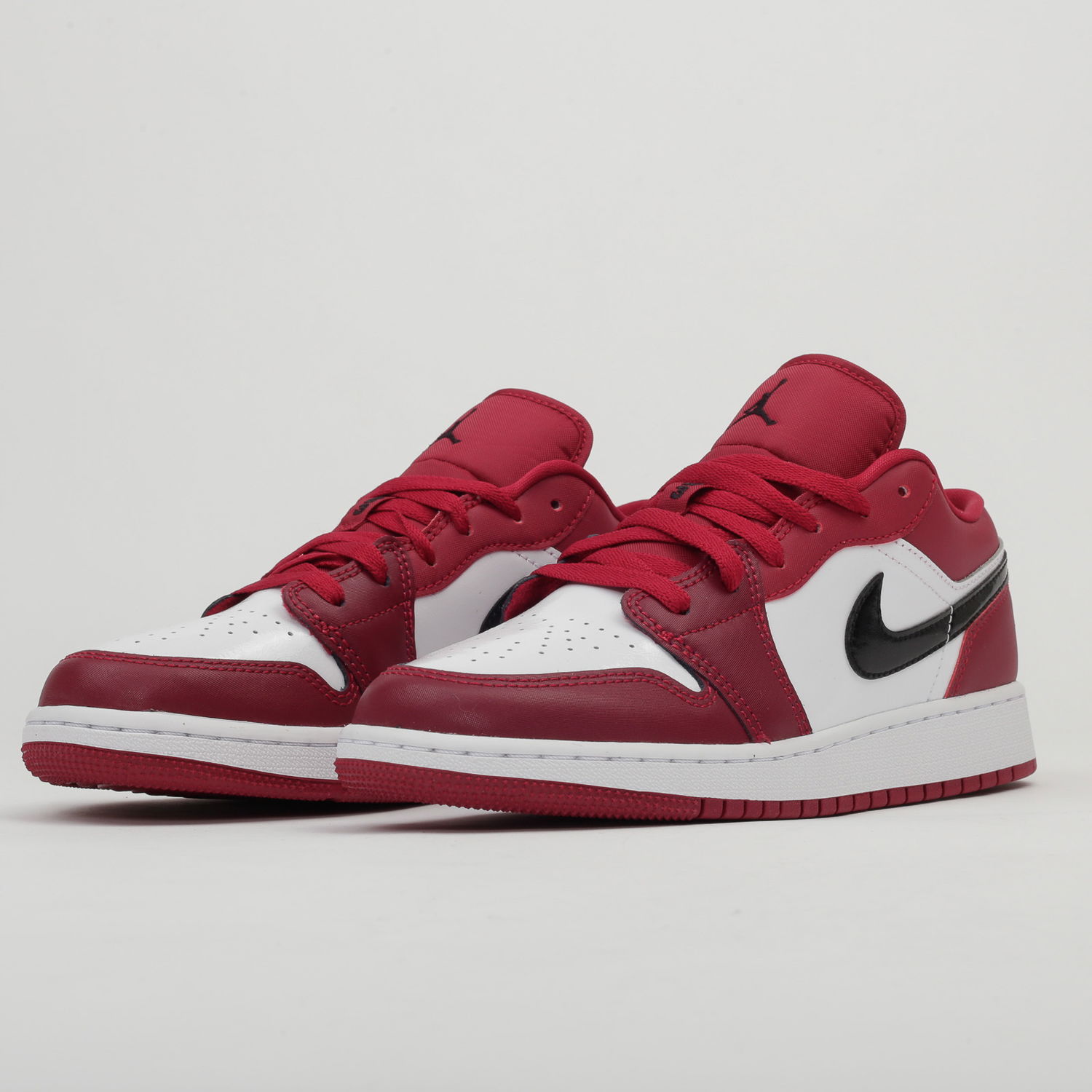 Sneakers og sko Jordan Air Jordan 1 Low GS "Noble Red" Bourgogne | 553560-604, 0