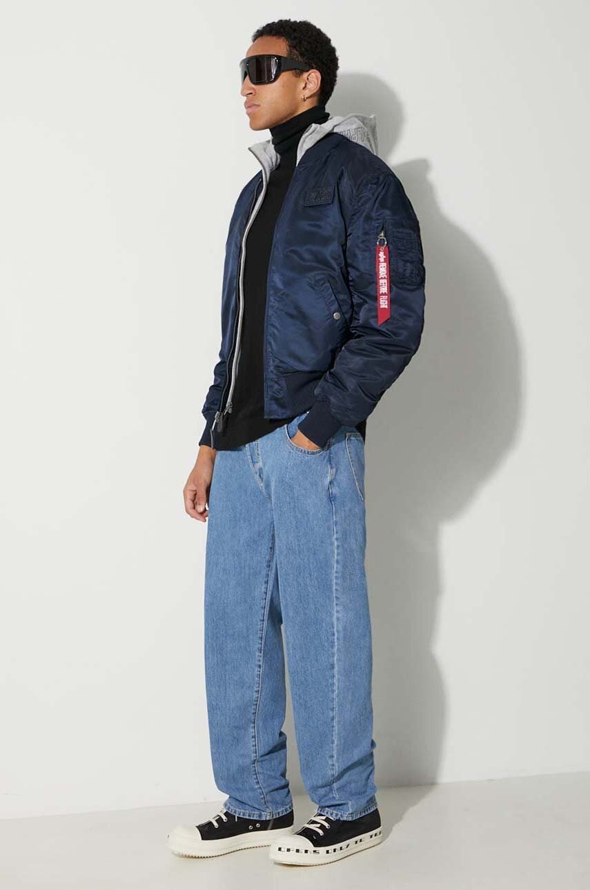 Bomberjakke Alpha Industries Alpha Industries MA-1 D-Tec Winter Bomber Jacket Blå | 183110.07, 1