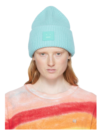 Beanie Acne Studios Wool Beanie Blå | C40135-