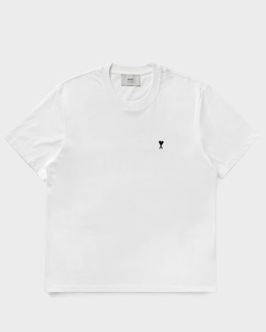 T-shirt AMI Contrasted Ami De Coeur T-Shirt Hvid | HTS346.724-100, 1
