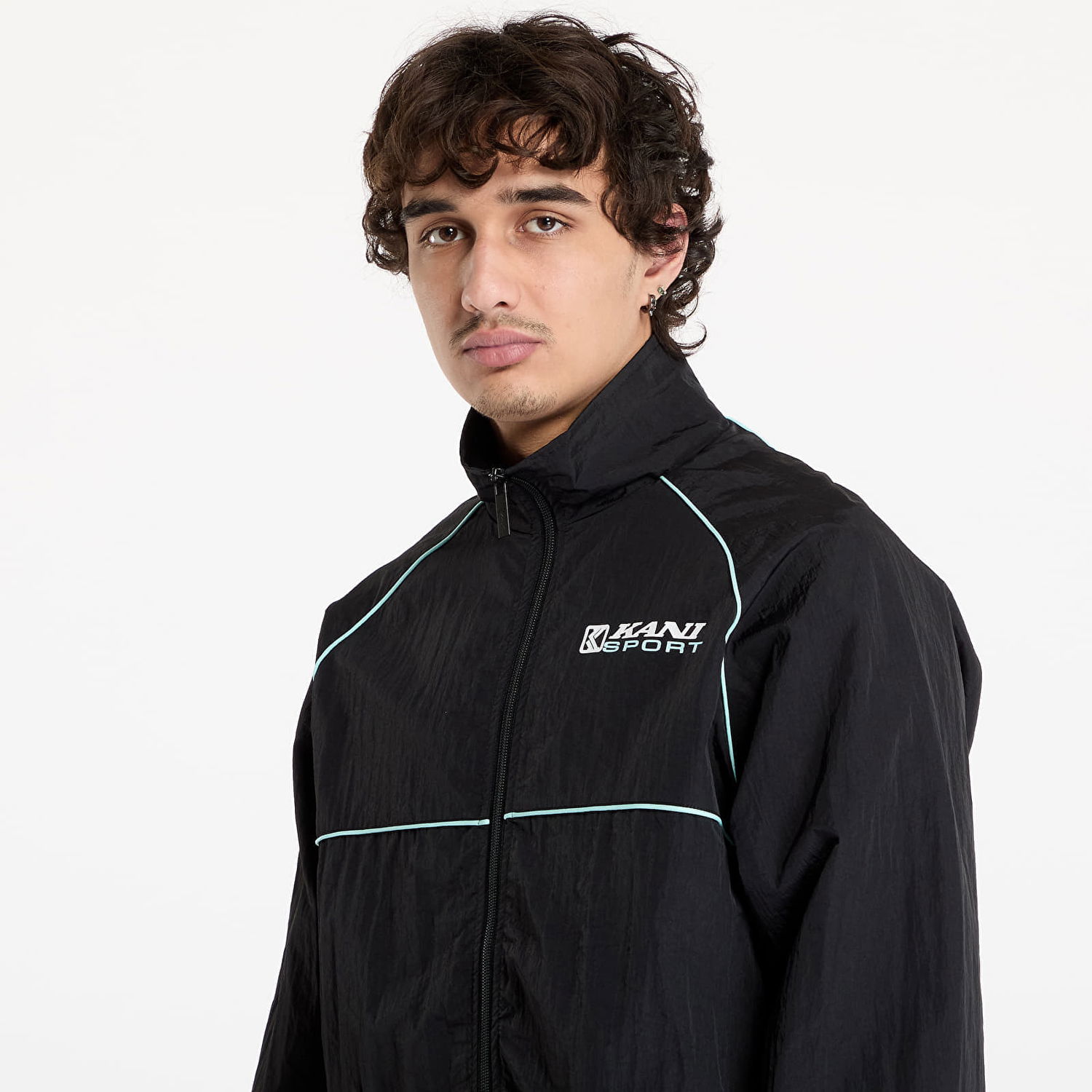 Vindjakke Karl Kani Sport Track Sort | 60780005, 1