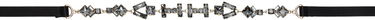 Bælter Max Mara Gioiello10 Buckle Detail Belt Sort | 2414501031600, 1