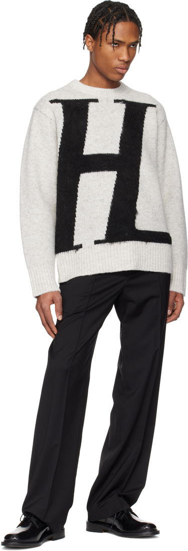Bukser Helmut Lang Helmut Lang Relaxed Wool Trousers Sort | O09HM205, 3