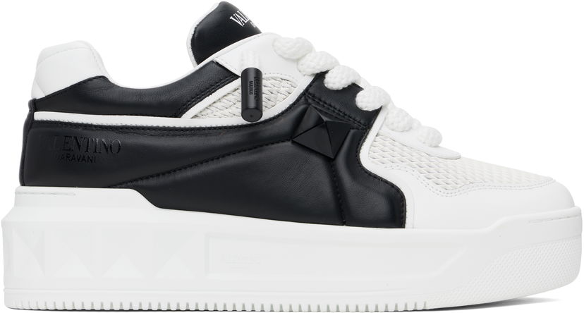 Sneakers og sko Valentino Valentino Garavani One Stud XL Low-Top Hvid | 6Y2S0G37WWA