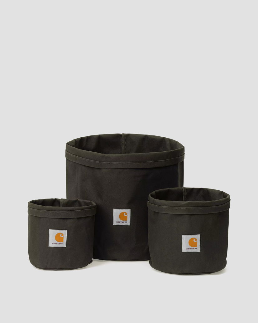 Home decor Carhartt WIP Canvas Storage Basket Set Grøn | I032014-49.XX