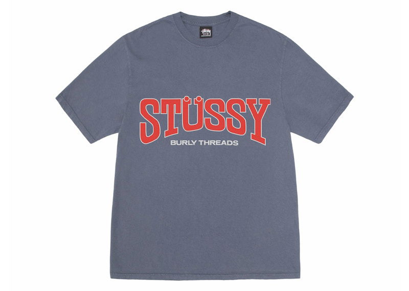 T-shirt Stüssy Threads Pigment Dyed T-Shirt Hvid | 1905027, 1