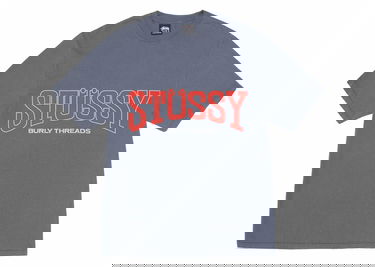 T-shirt Stüssy Threads Pigment Dyed T-Shirt Hvid | 1905027, 1