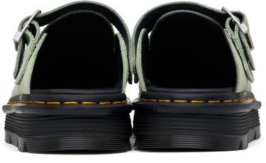 Sneakers og sko Dr. Martens Zebzag Suede Slingback Platform Slip-On Loafers Grøn | 31937300, 1