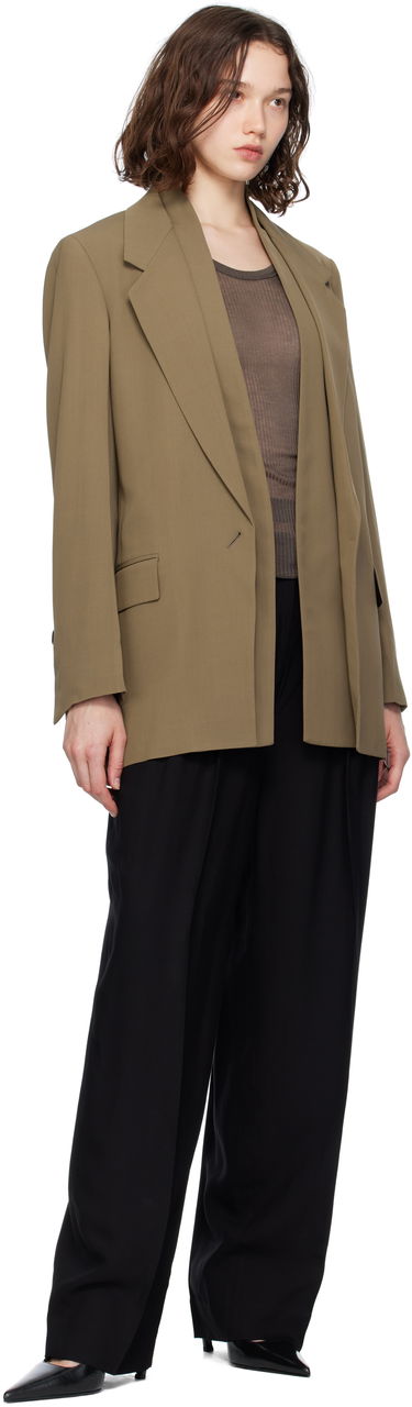 Jakke FERRAGAMO Ferragamo Single Breasted Blazer Grøn | 782598, 3