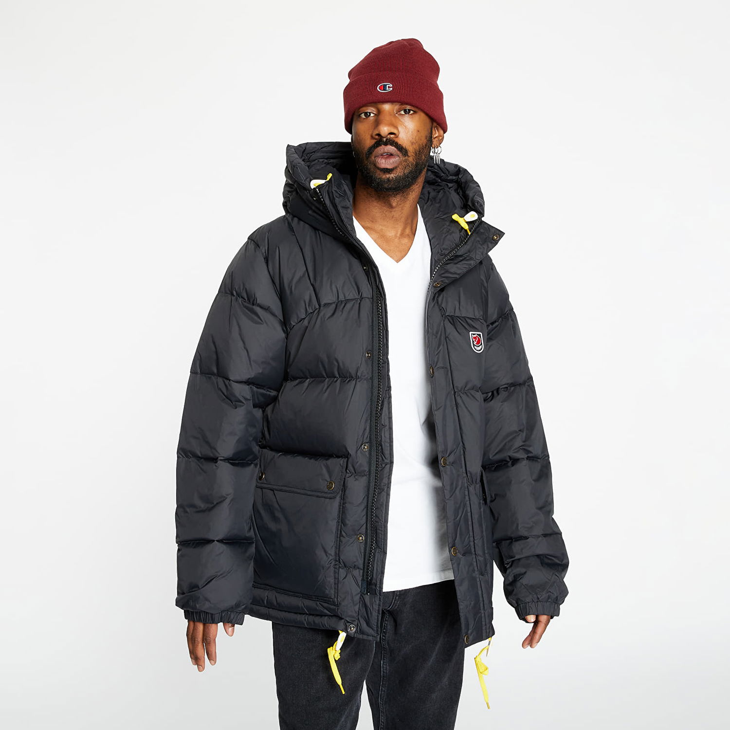 Jakke FJÄLLRÄVEN Expedition Down Lite Jacket Sort | F84605-050, 0
