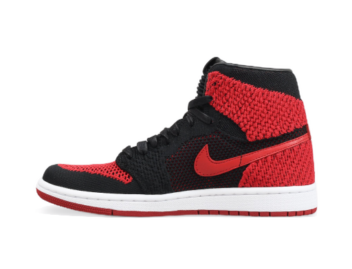 Limited Edition Jordan Air Jordan 1 Retro High OG Flyknit "Bred" Sort | 919704-001