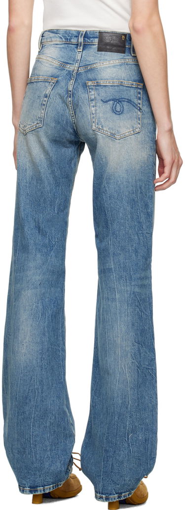 Jeans R13 R13 Jane Wide Leg Jeans Blå | R13W7020 D081A, 2