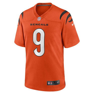Jersey Nike NFL Alternate Game Jersey Cincinnati Bengals Joe Burrow 9 Orange | 67NM-CAGA-9AF-2KE, 1