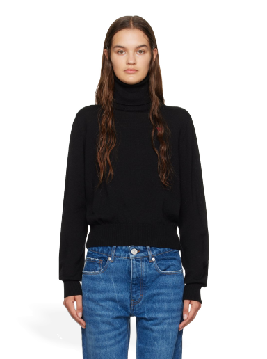 Sweater AMI Turtleneck Sort | FKS411.KN0025