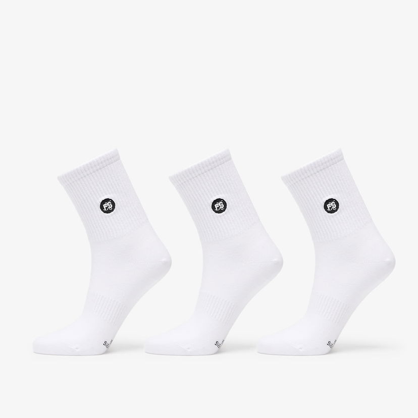 Sokker Footshop Short Socks 3-Pack White Hvid | FTSHP_370