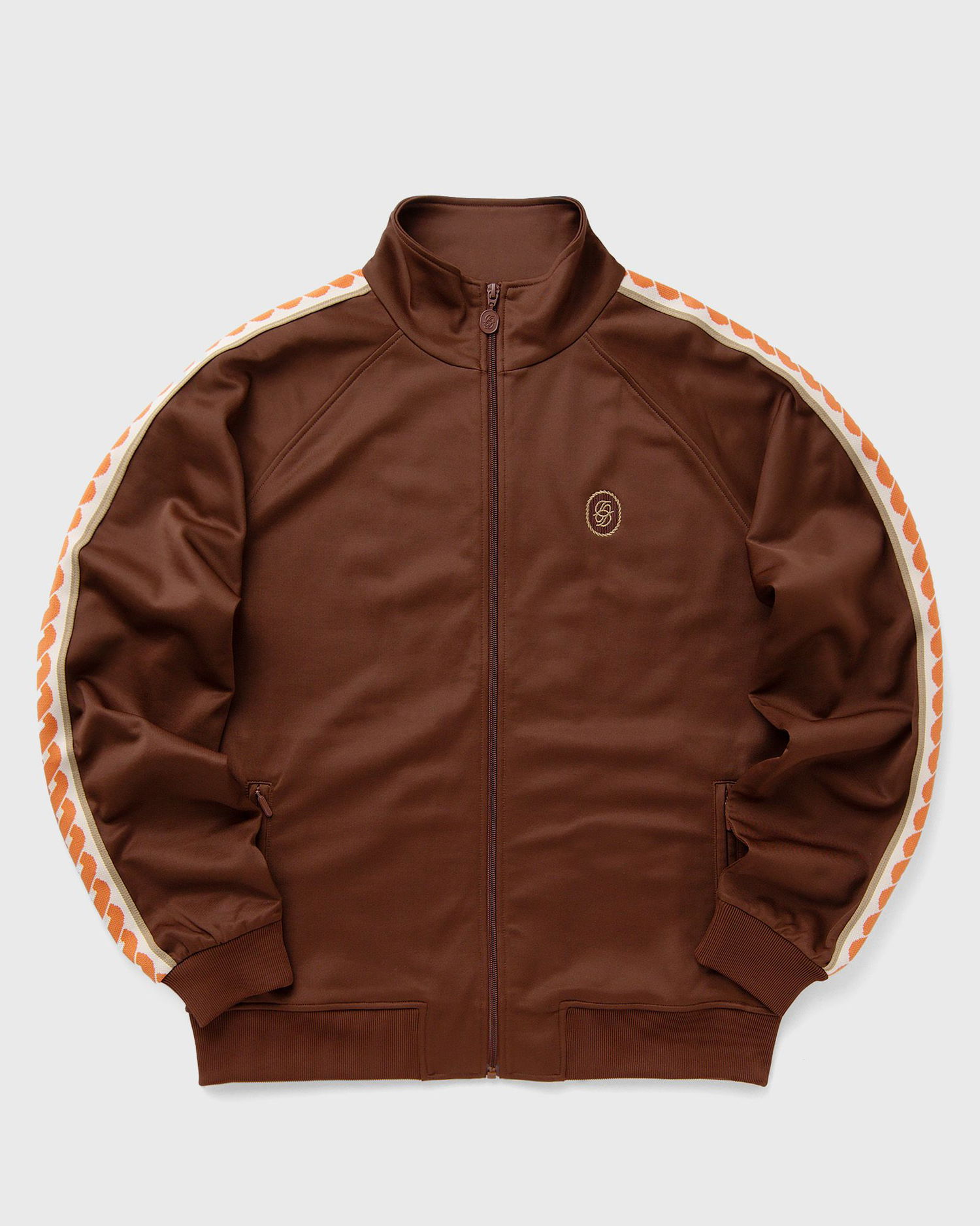 Sweatshirt Drôle de Monsieur Monsieur La Veste SurvÍtement Track Jacket Brun | E-SJ005-PL135-BN, 0