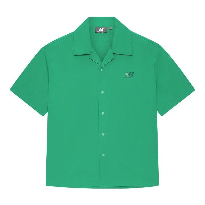 Skjorte New Balance Nice Rice Polo Shirt Grøn | 5HD27011-GRN, 0