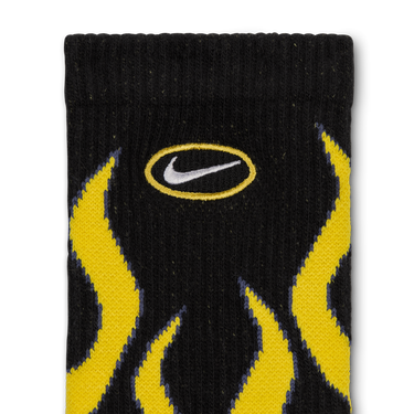 Sokker Nike Everyday Plus Cushioned Crew Socks Gul | IB2285-010, 3