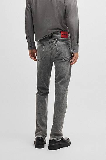 Jeans BOSS Slim-Fit Stretch Denim Jeans Grå | 50530600, 1