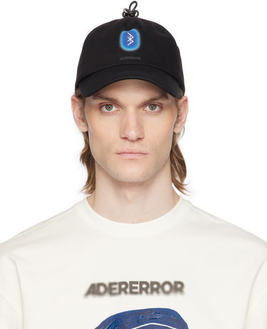 Kasket ADER ERROR ADER error 'Blue Net' Baseball Cap Sort | BO01SSHW0206BK, 0