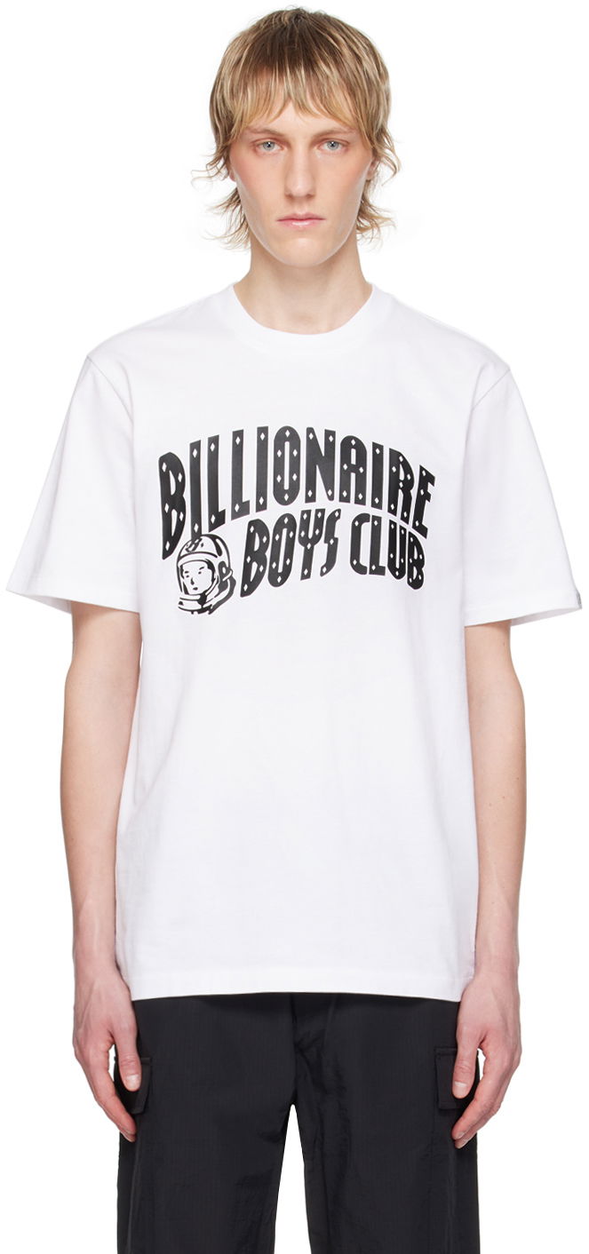T-shirt BILLIONAIRE BOYS CLUB Arch Logo Graphic T-Shirt Hvid | B24269, 0
