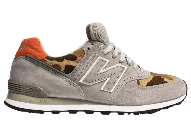 Sneakers og sko New Balance 574 Ball and Buck Kool Grey Mountain Green Grå | US574M1-BALL-BUCK, 0