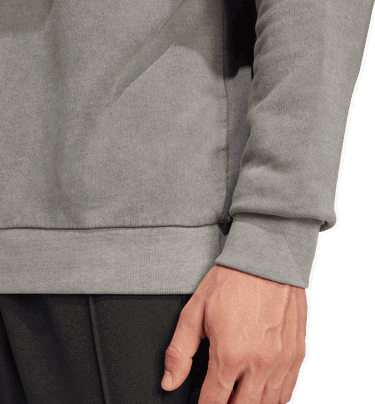 Sweater adidas Performance Manchester United Terrace Icons Half-Zip Top Grå | JF0384, 3