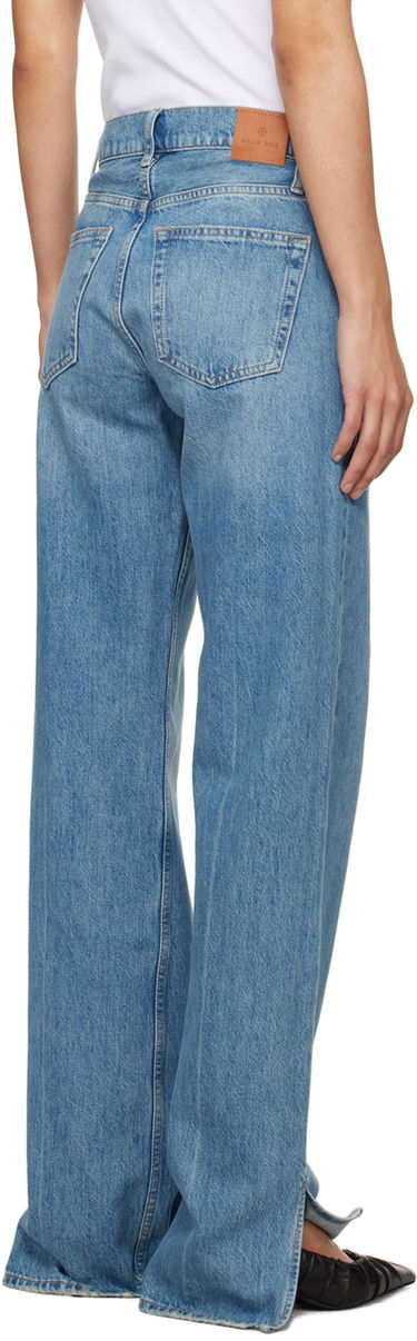 Jeans Anine Bing Anine Bing Roy Split Hem Jeans Blå | A-06-1113-477, 2