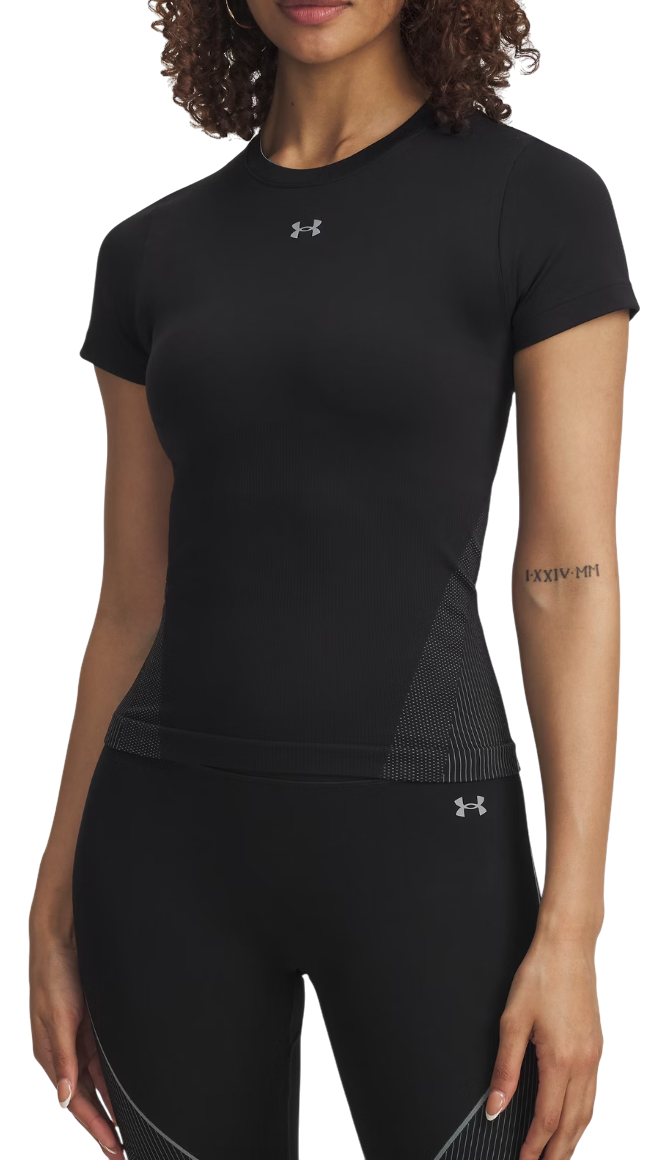 T-shirt Under Armour Vanish Seamless Short Sleeve T-Shirt Sort | 6000642-001