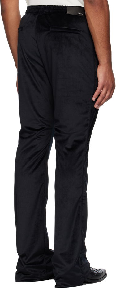 Joggingbukser AMIRI AMIRI Velvet Flare Track Pants Sort | AMPATP1023, 2