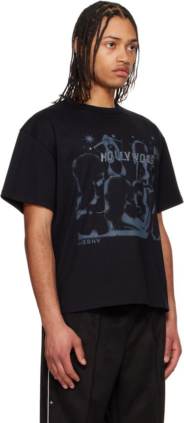 Crop top MISBHV MISBHV 'Hollywood' Graphic T-Shirt Sort | 250M111, 1