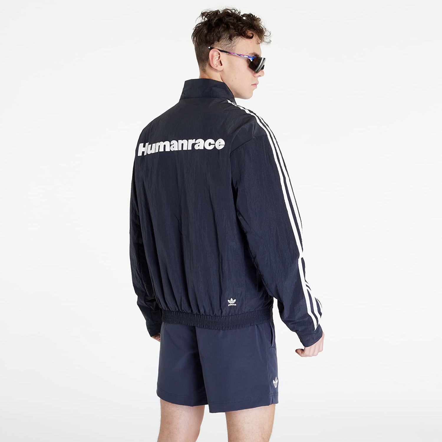 Vindjakke adidas Originals Pharrell Williams Humanrace x Shell Jacket Mørkeblå | HT9996, 1