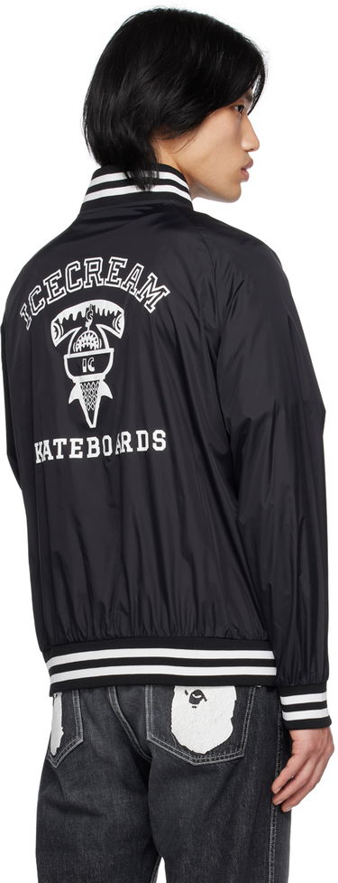 Bomberjakke BBC IceCream Printed Bomber Jacket Sort | IC22406, 2