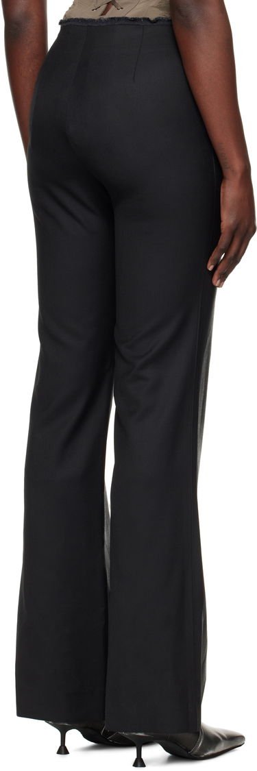 Bukser Diesel Black P-Lumys Flare Pants Sort | A16558 0NKBV, 2