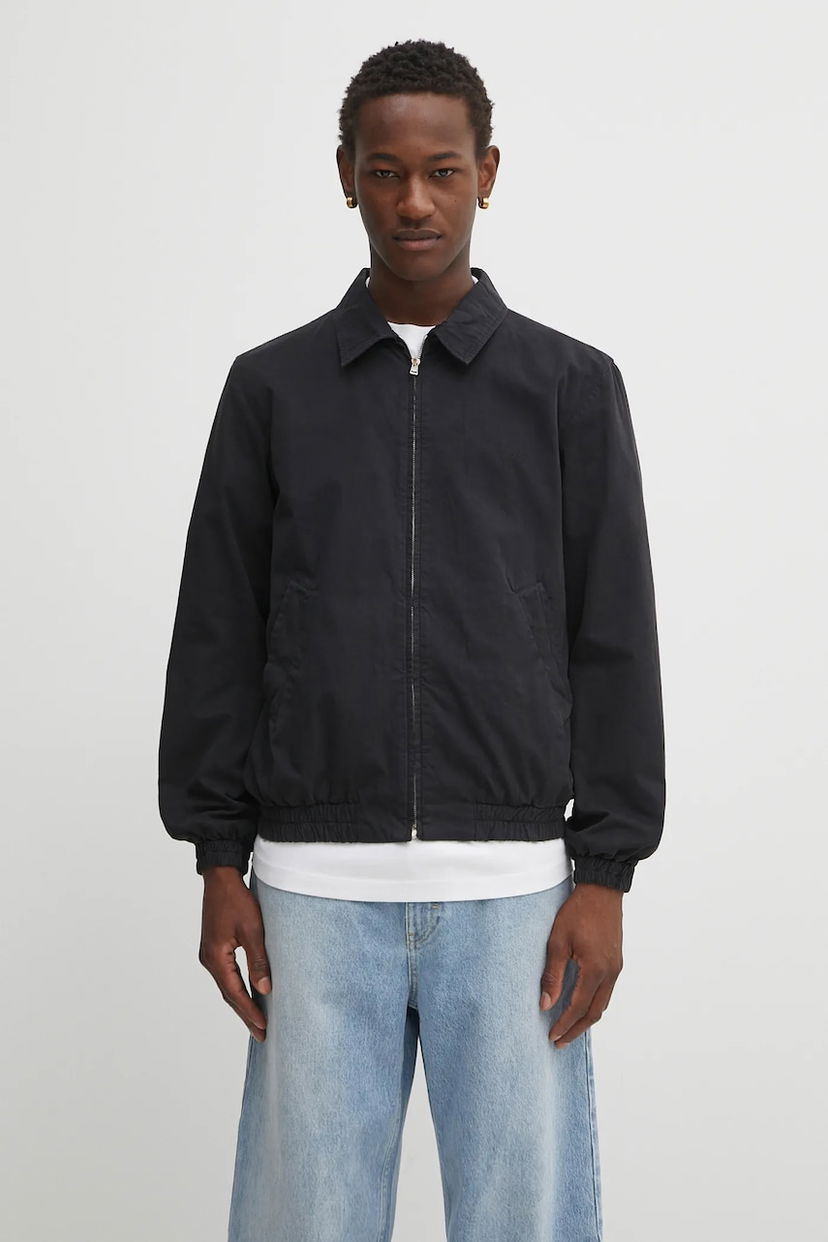 Bomberjakke A.P.C. Cotton Transitional Blouson Gilbert Sort | COHKU.M32018