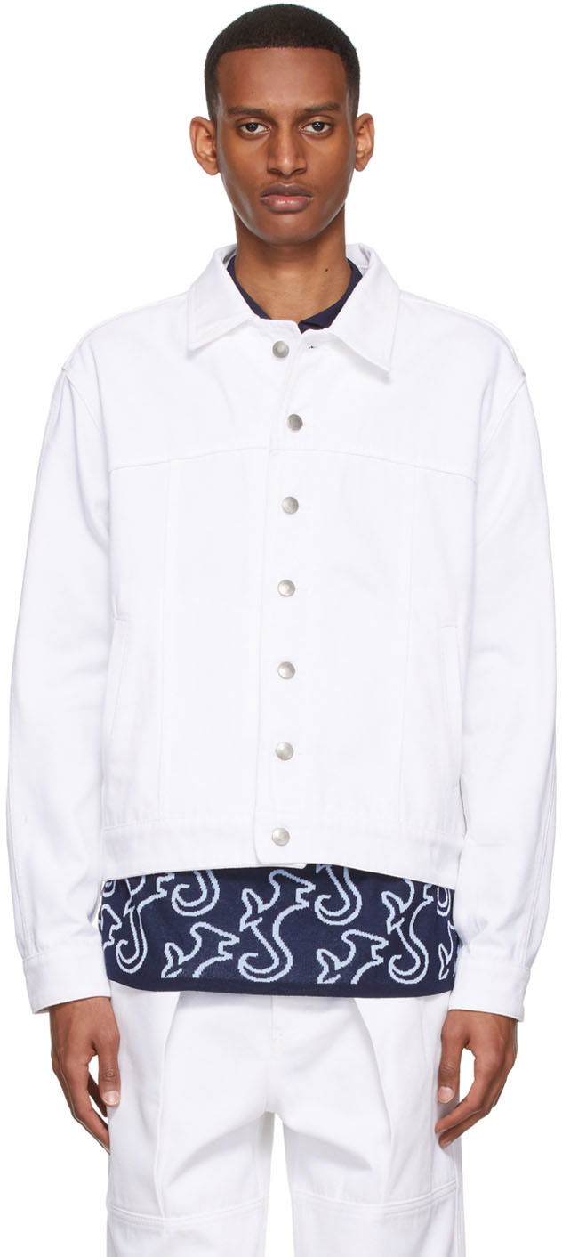 Jakke Serapis Denim Jacket Hvid | SS22_DJ_1
