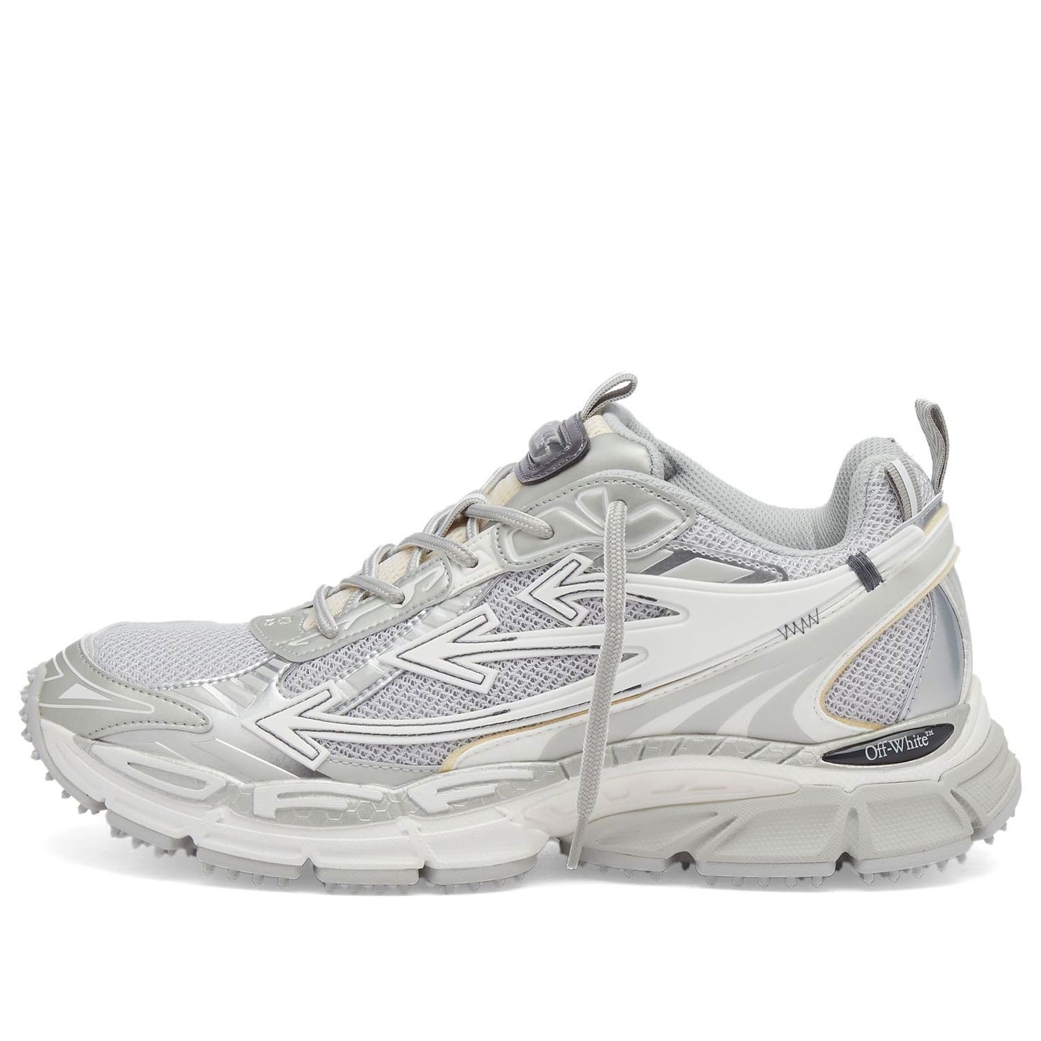 Sneakers og sko Off-White Be Right Back Track Runner Grå | OMIA295C99FAB0010972, 0
