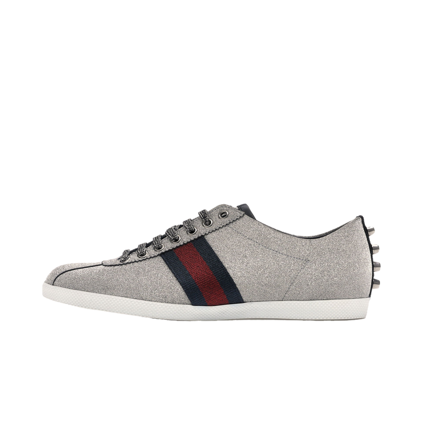 Sneakers og sko Gucci Bambi Web 'Silver' Metalisk | 414684 KW040 8162