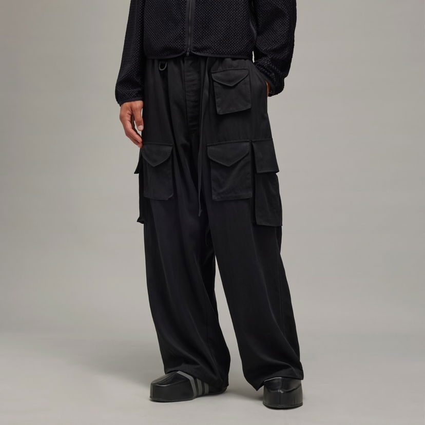 Cargo bukser Y-3 Cargo Pants Refined Wool Sort | IW7453