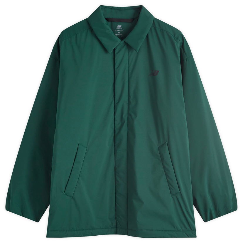 Jakke New Balance Coaches Jacket Grøn | MJ43504-NWG
