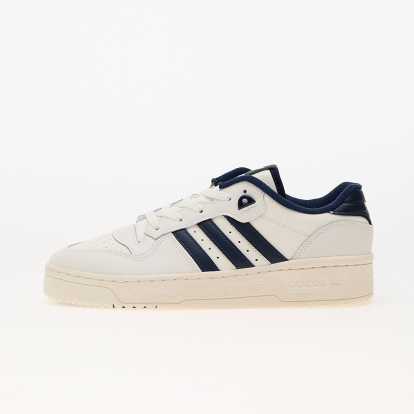 Sneakers og sko adidas Originals Men's low-top sneakers adidas Rivalry Low Core White/ Night Indigo/ Off White Beige | IH5199