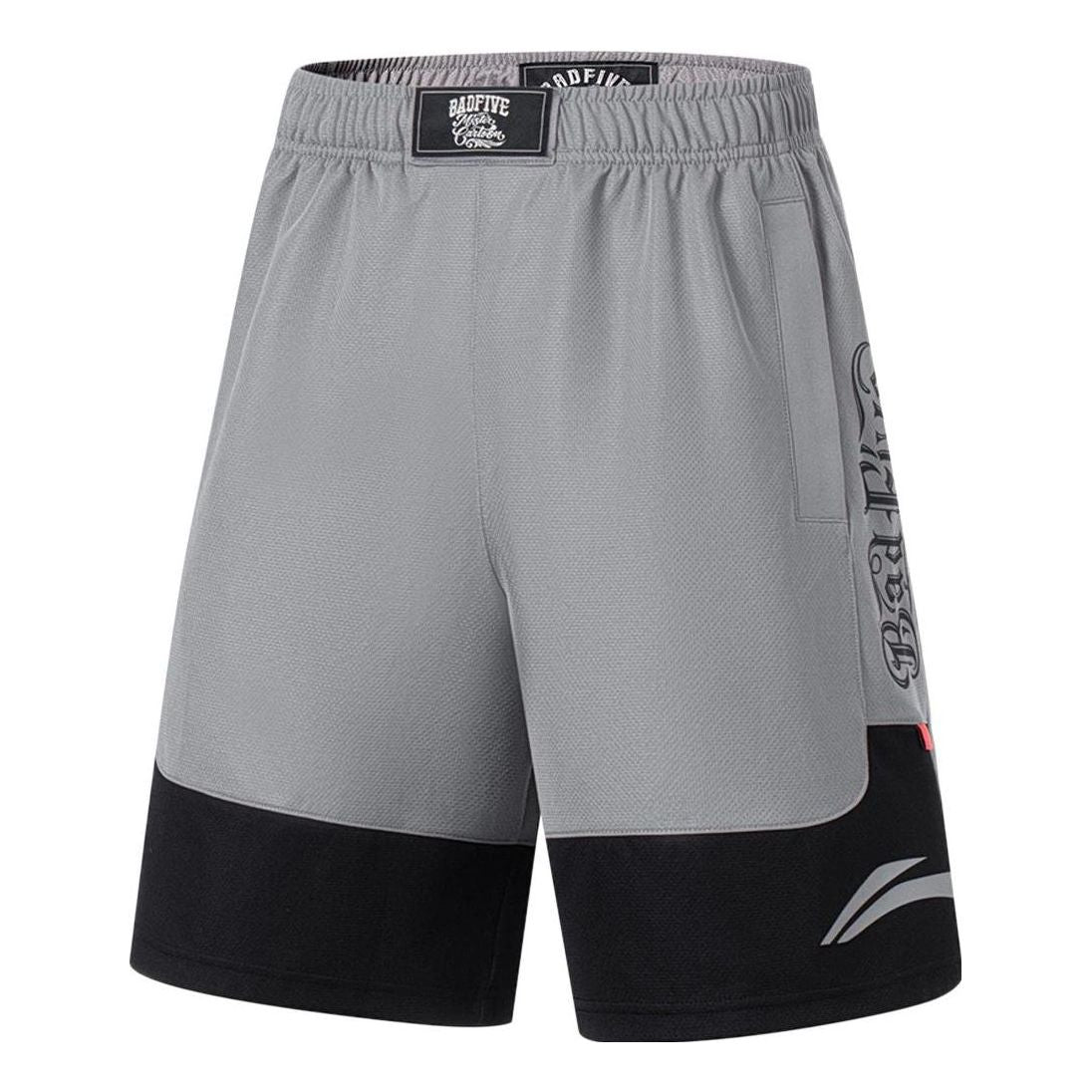 Shorts Li-Ning Mister Cartoon BadFive Basketball Shorts Grå | AAPT045-9, 0