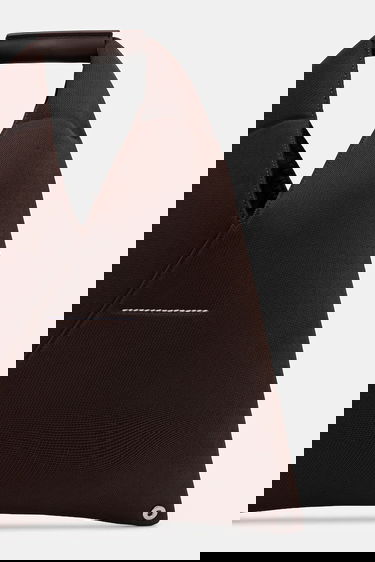 Håndtaske Maison Margiela Triangle Fabric Top Handle Bag Brun | S54WD0043.P6414.T2625, 2