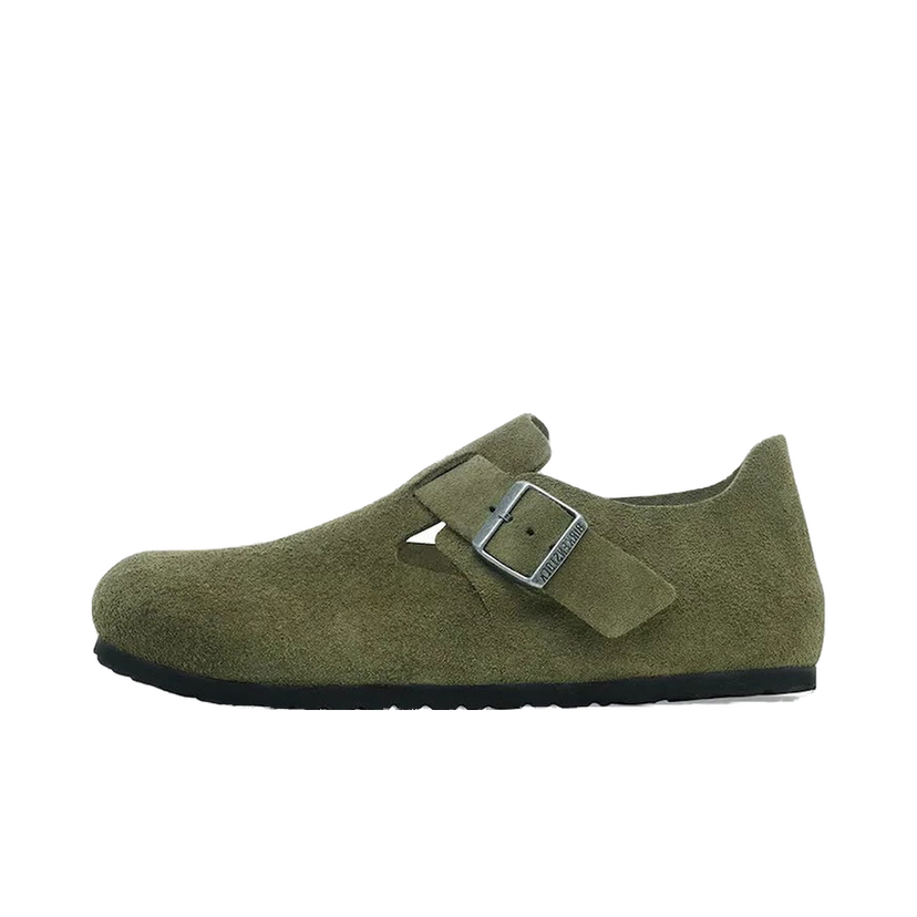 Sneakers og sko Birkenstock Birkenstock London Suede Flat Shoes Grøn | 1030829.